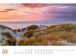Nordsee - von Ostfriesland bis nach Sylt - ReiseLust Kalender 2024