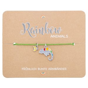 Armband - Rainbow Animals - Chamäleon