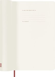 Moleskine 12 Monate Wochen Notizkalender 2024 - Precious & Ethical, Large/A5, Boa Rot