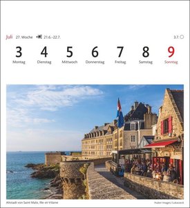 Bretagne & Normandie Sehnsuchtskalender 2023