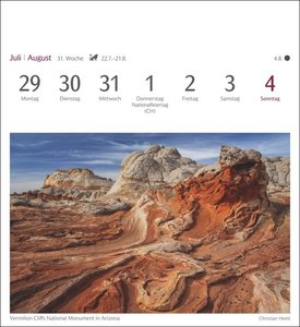 Farben der Natur Postkartenkalender 2024. Farbenprächtige Naturaufnahmen in einem Fotokalender im Postkartenformat. Tischkalender zum Aufstellen mit 53 Postkarten