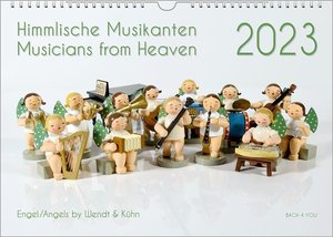 Der Engel-Kalender, ein Musik-Kalender 2023, DIN A3