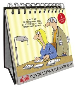 Uli Stein Postkartenkalender 2024