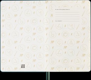 Moleskine Harry Potter Alohomora 18 Monate Wochen Notizkalender 2024/2025, L/A5