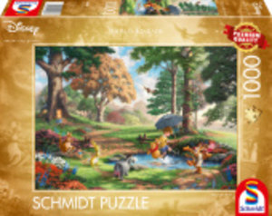 Schmidt 59689 - Disney, Winnie The Pooh, Thomas Kinkade, Puzzle, 1000 Teile