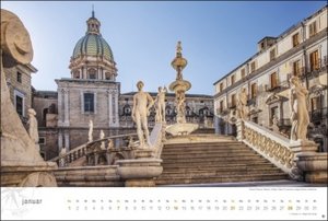 Italien Globetrotter Kalender 2024. Großer Wandkalender mit südlichem Flair und Urlaubsfeeling. Fotokalender, der den Zauber von Bella Italia einfängt.