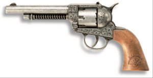 Edison Giocattoli 8026033 - Revolver Frontier Antik