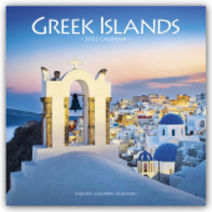 Greek Islands - Griechische Inseln 2022 - 16-Monatskalender