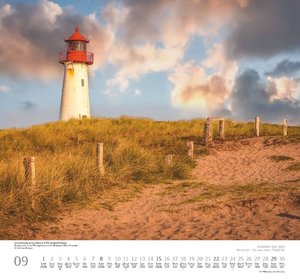 Geliebtes Sylt 2024 - DUMONT Wandkalender - mit den wichtigsten Feiertagen - Format 38,0 x 35,5 cm