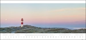 Meerlandschaft SYLT Kalender 2023. Großer Wandkalender mit Fotos des bekannten Künstlers Hans Jessel. Meereslandschaften eingefangen in einem XXL-Fotokalender.
