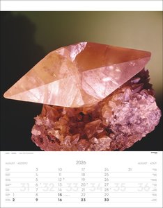 Mineralien Kalender 2026