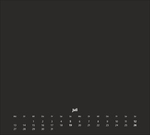 times&more Bastelkalender schwarz 2026
