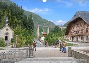 Der Schwarzwald zur Kaiserzeit - Fotos neu restauriert (Wandkalender 2022 DIN A3 quer)