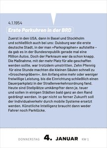 Abreißkalender History to go 2024