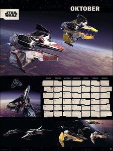 Star Wars Broschur XL Kalender 2022
