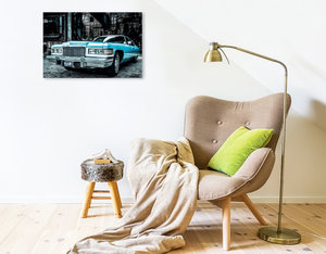 Premium Textil-Leinwand 75 cm x 50 cm quer Cadillac Eldorado