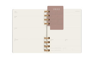 Moleskine 12 Monats Life Kalender Mit Spiralbindung 2023 XL, Wochen-Monatskalender, Hard Cover, Remake Smoke
