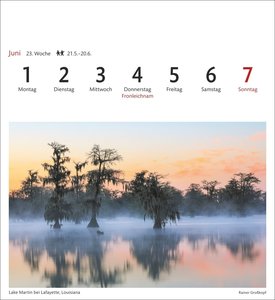 USA Sehnsuchtskalender 2026