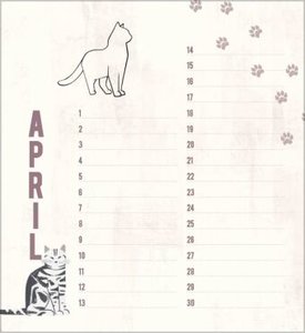 Geburtstagskalender Cats