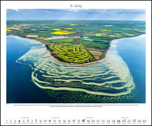 Deutschland von oben 2023 - Bildkalender 60x50 - Faszinierende Landschaften - hochwertiger Wandkalender im Querformat - Drohnenfotografie - Palazzi