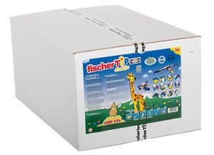 Fischertechnik 49114 - fischerTiP creativ Box XXL, Bastelset für Kinder ab 3 Jahren
