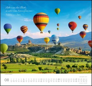 Achtsamkeit 2023 - DUMONT Wandkalender - mit den wichtigsten Feiertagen - Format 38,0 x 35,5 cm