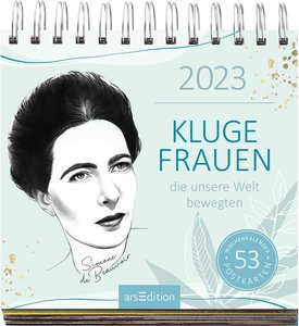 Postkartenkalender Kluge Frauen, die unsere Welt bewegten 2023