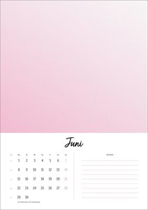 Kreativkalender Design A4 2026