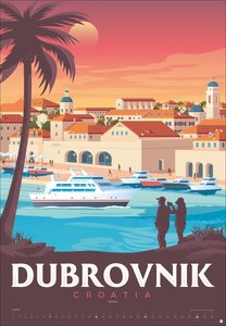 Travel the World Posterkalender 2026