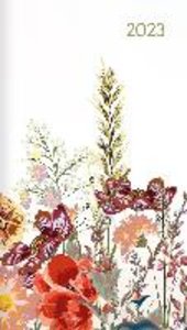 Miniplaner Style Blumenwiese 2023 - Taschen-Kalender 9x15 cm - Weekly - 64 Seiten - 1 Seite 1 Woche - Notiz-Heft - Alpha Edition