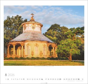 Ein Spaziergang durch Preußische Schlösser und Gärten Kalender 2026