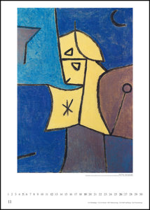 Paul Klee 2023 - Kunst-Kalender - Poster-Kalender - 50x70