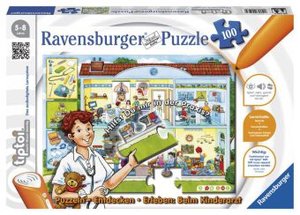 Ravensburger 00523 - tiptoi®, Puzzeln, Entdecken, Erleben: Beim Kinderarzt