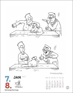 Simons Katze Tagesabreißkalender 2023. Abreiß-Kalender für alle Simons Cat-Fans. Tischkalender 2023 mit lustigen Episoden aus dem typischen Alltag von Simons Katze.