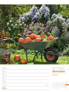 Gartenglück - Wochenplaner Kalender 2023
