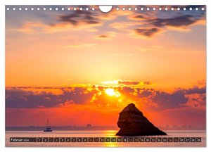 ALGARVE - Urlaub für die Seele (Wandkalender 2024 DIN A4 quer), CALVENDO Monatskalender