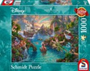 Schmidt 59635 - Thomas Kinkade, Disney-Peter Pan, Puzzle, 1000 Teile