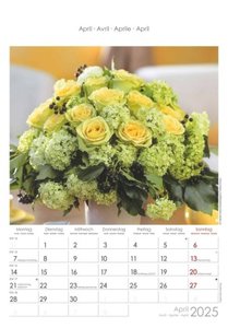 Rosenträume 2025 - Bildkalender 23,7x34 cm - Kalender mit Platz für Notizen - mit vielen Zusatzinformationen - Rose Dreams - Wandkalender - Alpha Edition