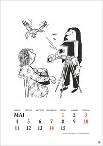 Loriot Heile Welt Halbmonatskalender 2026