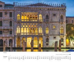 Der Traum von Venedig 2024 – Wandkalender 60,0 x 50,0 cm – Spiralbindung