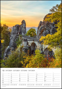 Malerisches Deutschland 2023 - Foto-Kalender - Wand-Kalender - 29,7x42