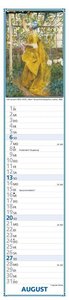 Paulines Küchenplaner 2023 - Streifenplaner - Wandplaner - Küchen-Kalender - 11,3x49,5