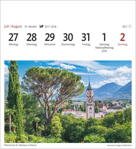Südtirol Sehnsuchtskalender 2026