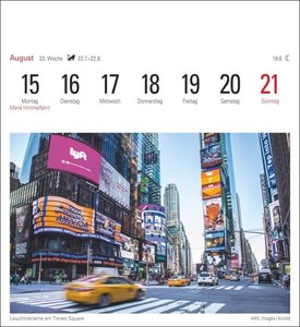 New York Kalender 2022