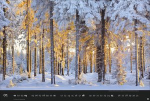 Deutschlands Naturparadiese Kalender 2026