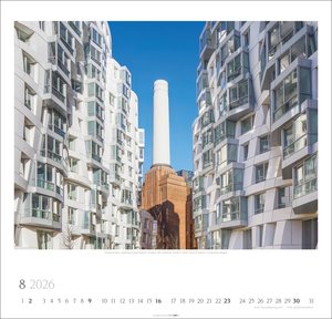 Moderne Architektur Kalender 2026