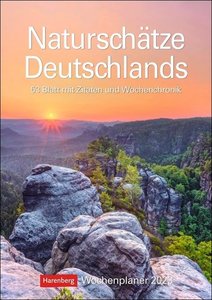 Naturschätze Deutschlands Wochenplaner 2023