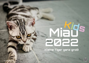 Miau Kids - kleine Tiger ganz groß - Der Katzenkalender - 2022 - Kalender DIN A2