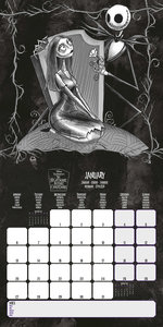 Pyramid – The Nightmare before Christmas 2025 Broschürenkalender, 30x30cm, Kalender für Fans des kultigen Animationsfilm, Monatsübersicht, nachhaltig nur mit Papierumschlag