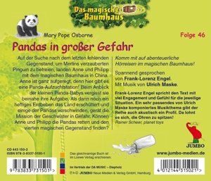 Engel, F: Magische Baumhaus 46/Pandas In Grosser Gefahr